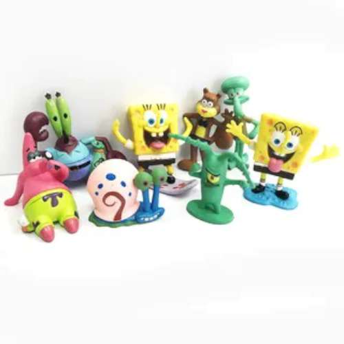 Spongebob Cake Topper Kit - Click Image to Close